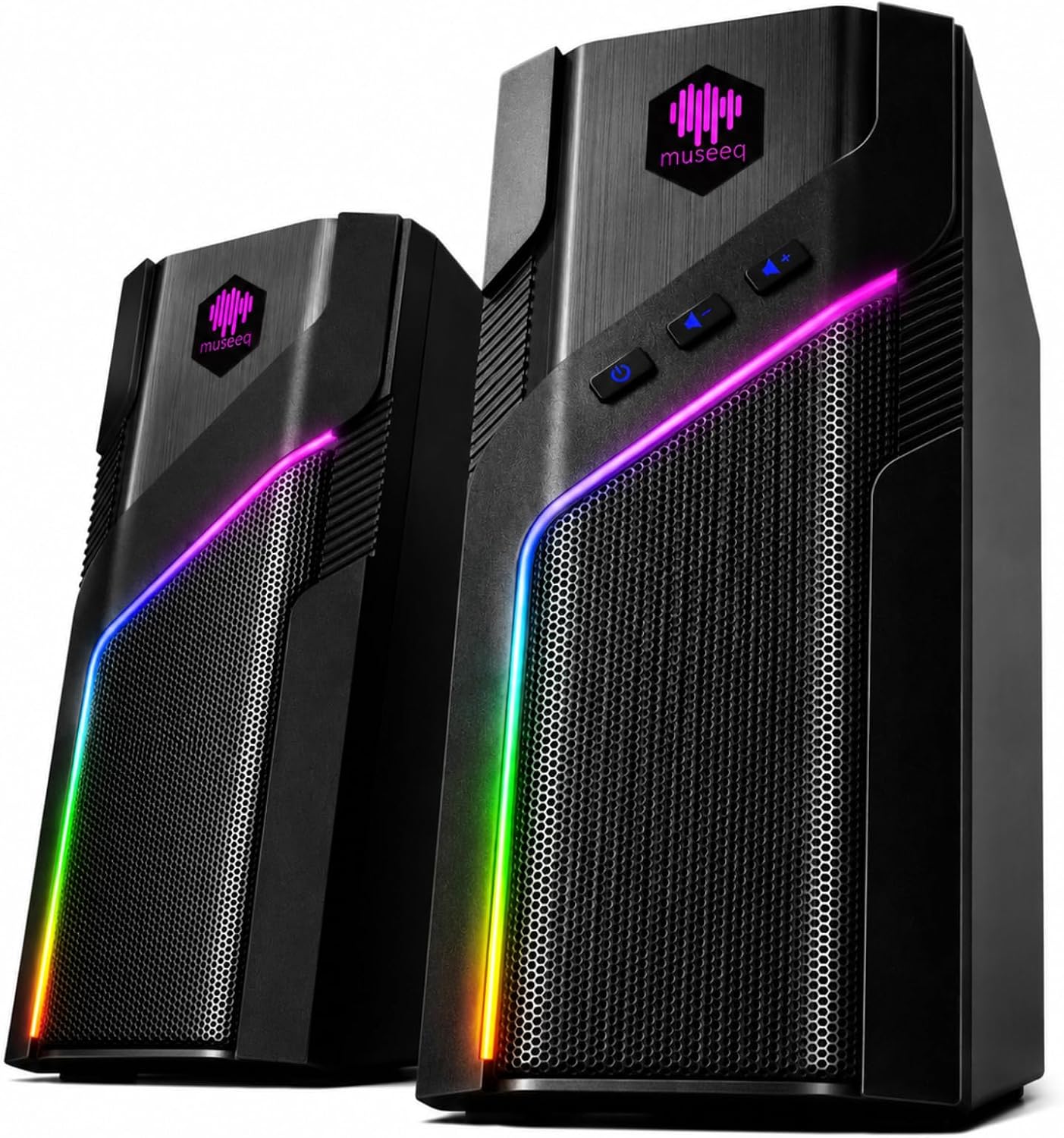 Gaming Speaker 2.1 - RGB Gaming Speakers for PC, Bluetooth
