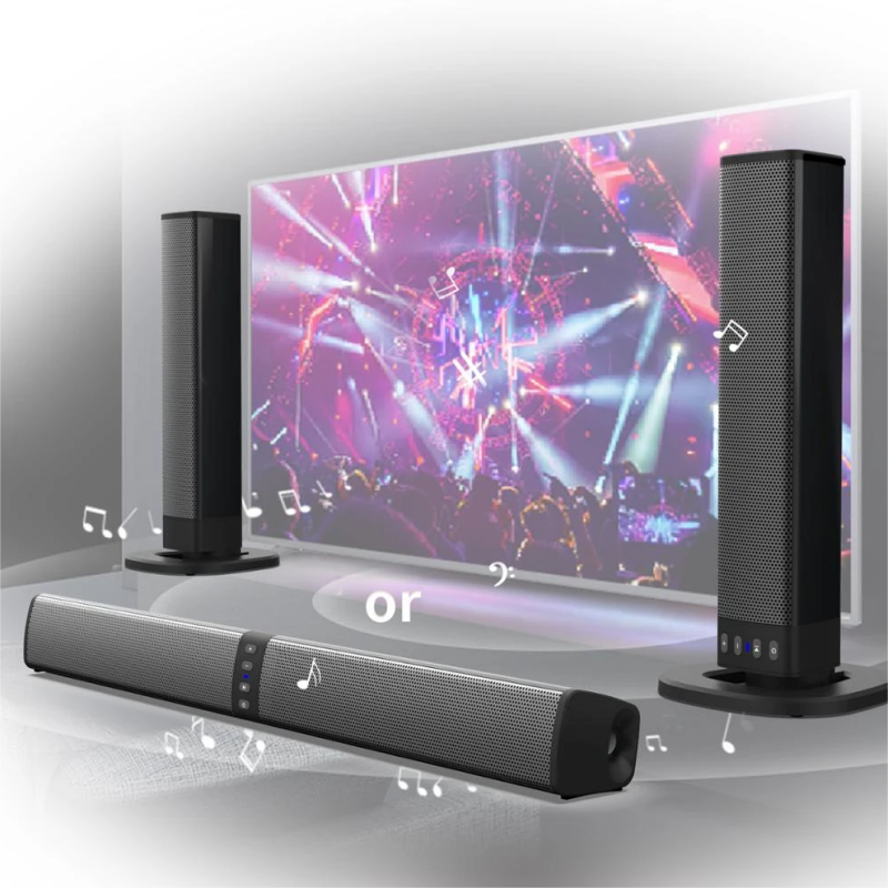 Gaming Speaker 2.1 - Powerful Soundbar Sound Radio Blaster Bar