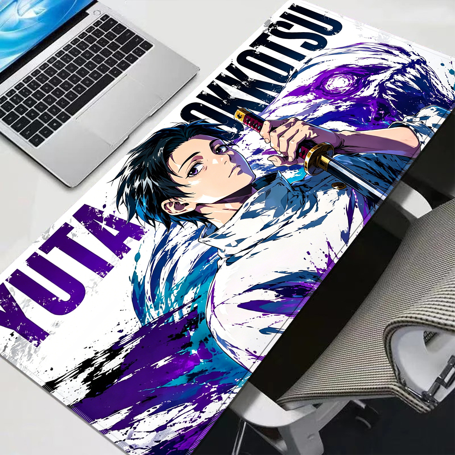 Esports Gaming Pc - HD Anime Purple Mouse Pads Yuta