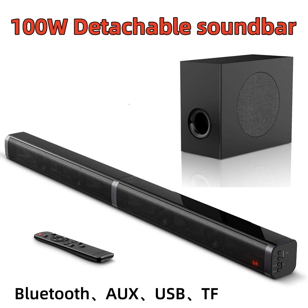 Gaming Speaker 2.1 - 100W Home Theater Echo Wall Subwoofer