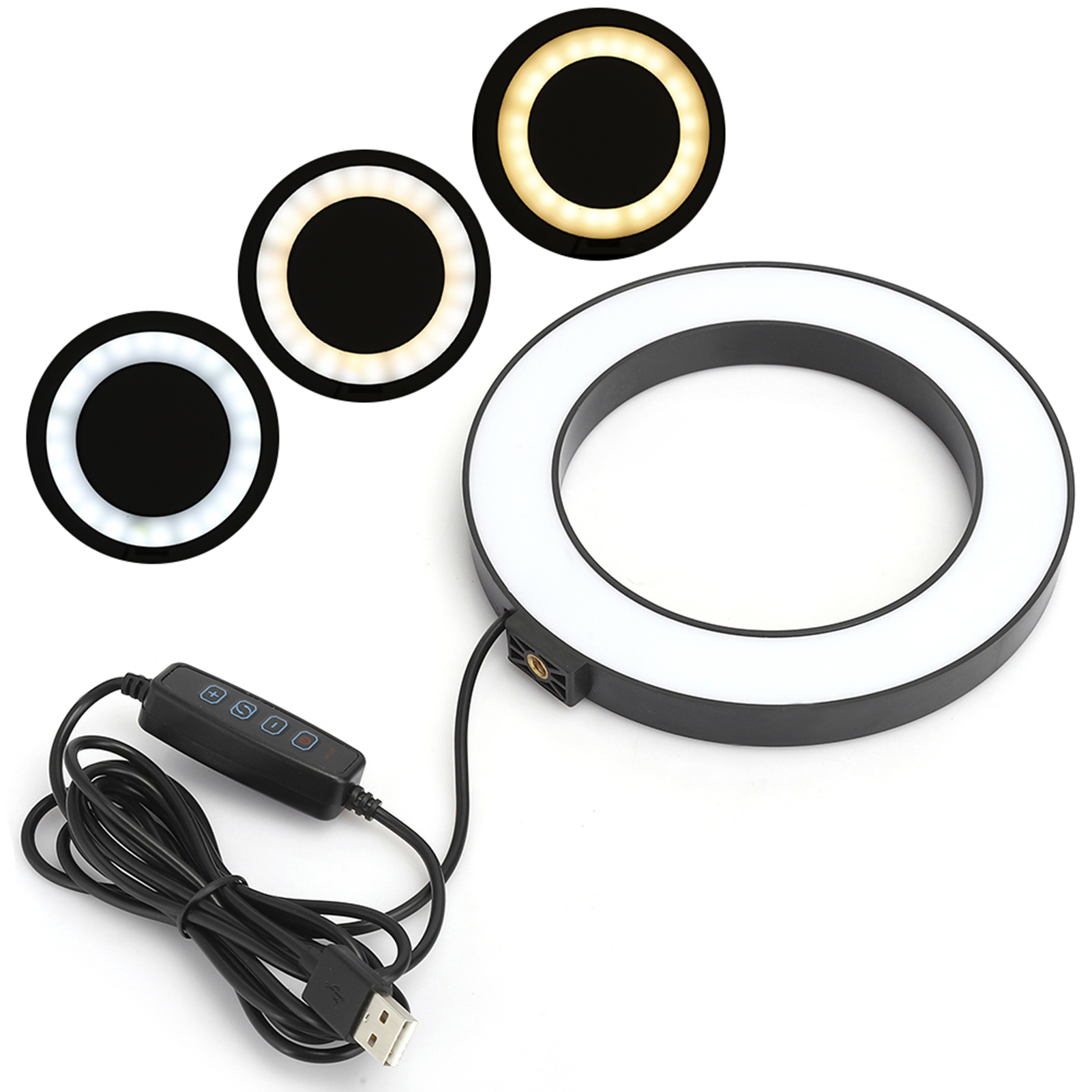 Webcam Ring Light - High Brightness LED Ring Light Fill