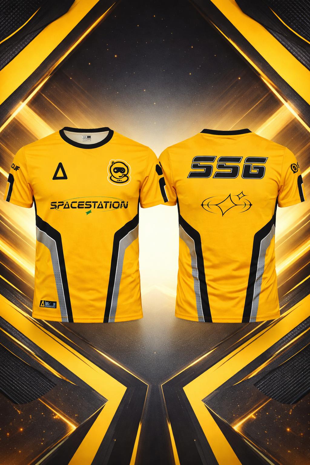 Esports Gaming Logos - Unisex Crew Neck Gaming Tee Two