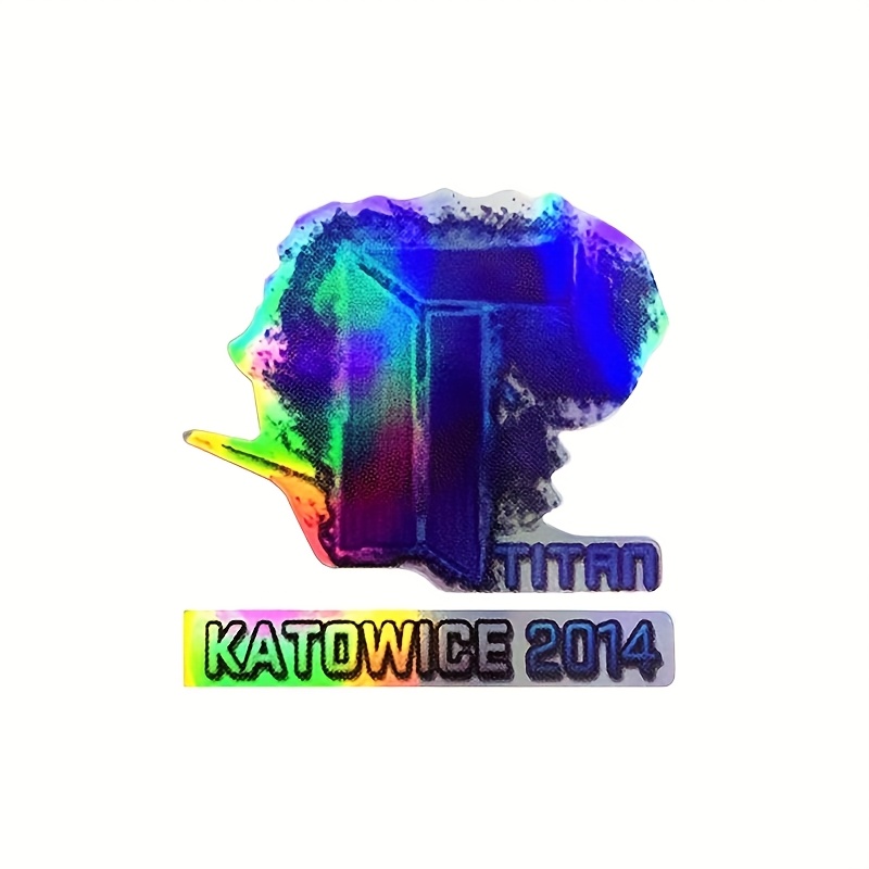 Holographic Gaming Sticker Set - огляд і ціна Esports Gaming Logos