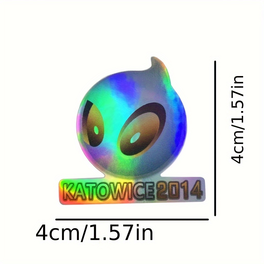 Holographic Gaming Sticker Set - огляд і ціна Esports Gaming Logos