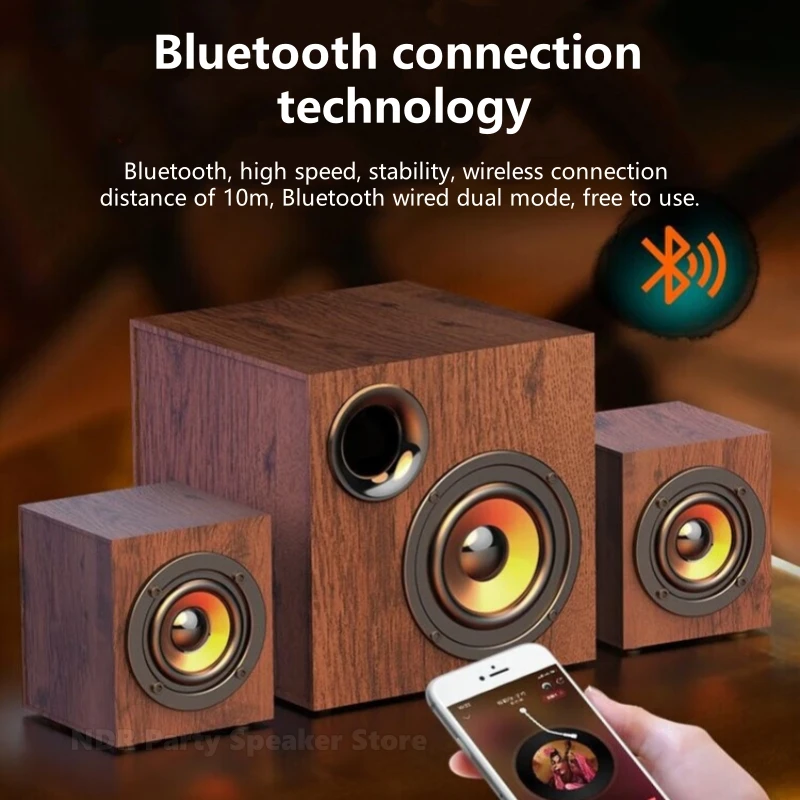 Q6 Wired Speaker Combination C - огляд і ціна Gaming Speaker 2.1
