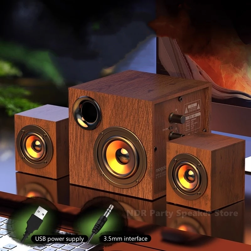 Q6 Wired Speaker Combination C - огляд і ціна Gaming Speaker 2.1