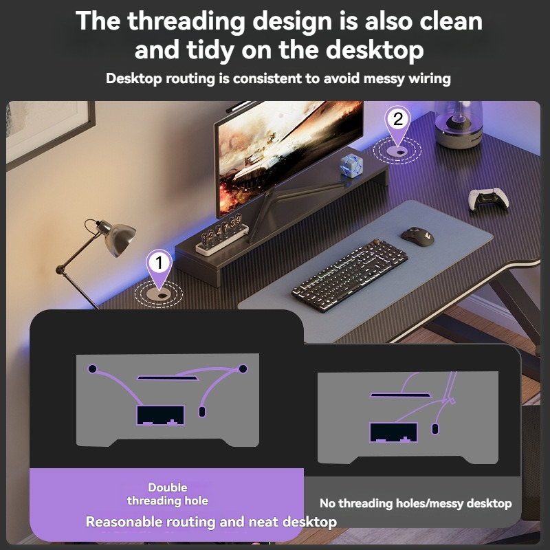 Computer desk, home desk, stud - огляд і ціна Esports Gaming School