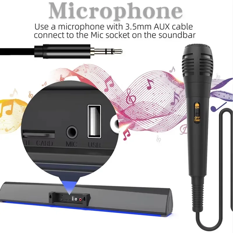 60W Wireless TV PC Soundbar Bl - огляд і ціна Gaming Speaker 2.1