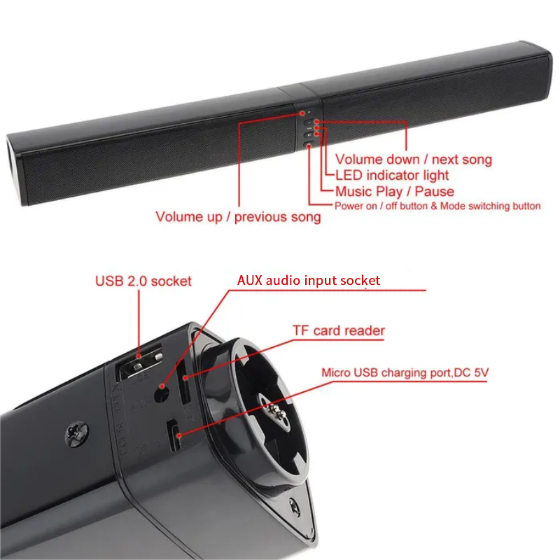 Powerful Soundbar Sound Radio  - огляд і ціна Gaming Speaker 2.1