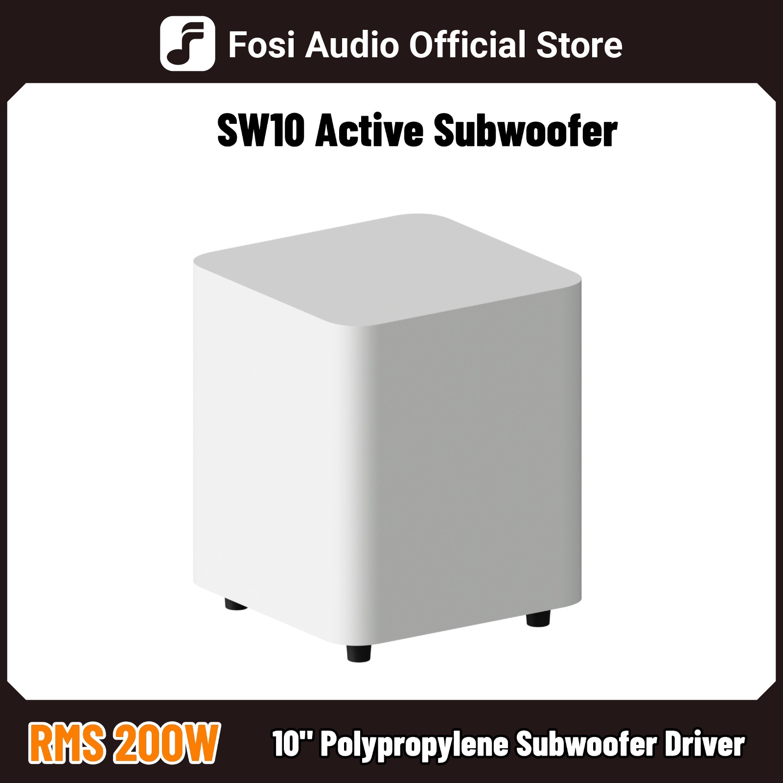 Fosi Audio SW10 Active Subwoof - огляд і ціна Gaming Speaker 2.1