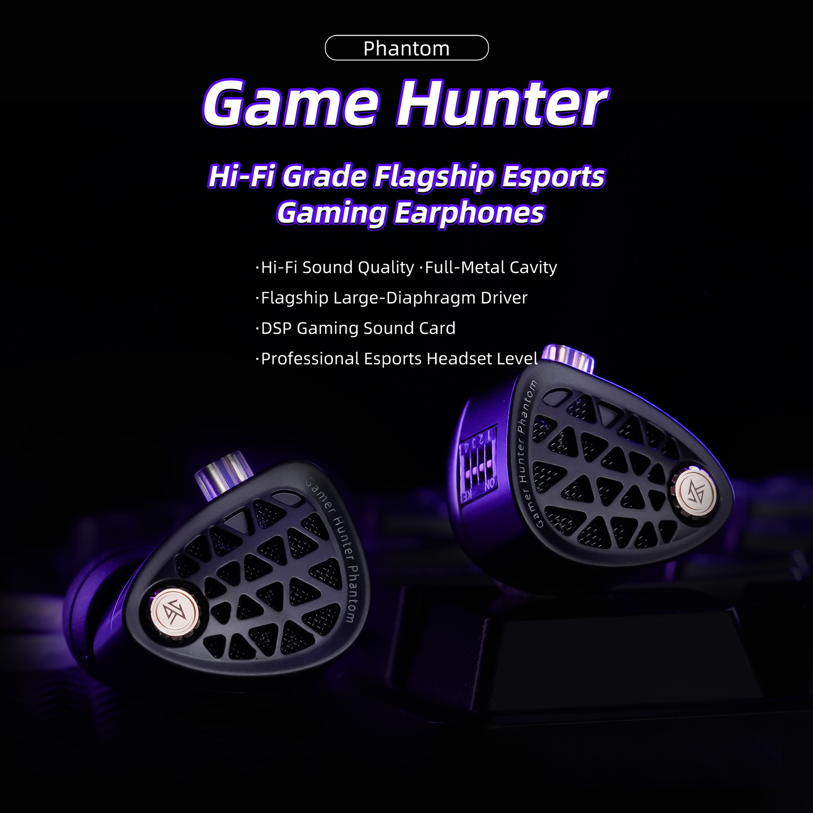 KZ Phantom HiFi Grade Flagship - огляд і ціна Esports Gaming Monitor