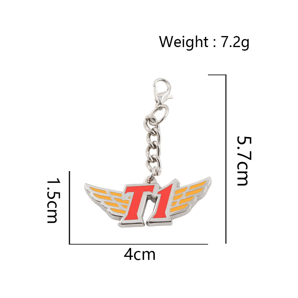 T1 Team Logo Metal Keychain En - огляд і ціна Esports Gaming Logos