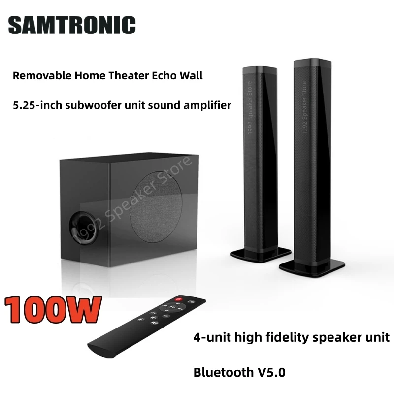 100W Home Theater Echo Wall Su - огляд і ціна Gaming Speaker 2.1