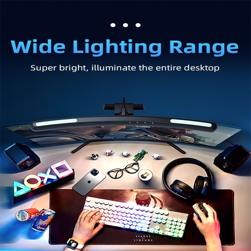 Curved LED Monitor Light Bar R - огляд і ціна Esports Gaming Monitor