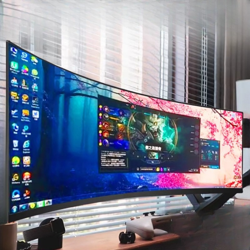 With fish screen monitor 34 in - огляд і ціна Esports Gaming Monitor