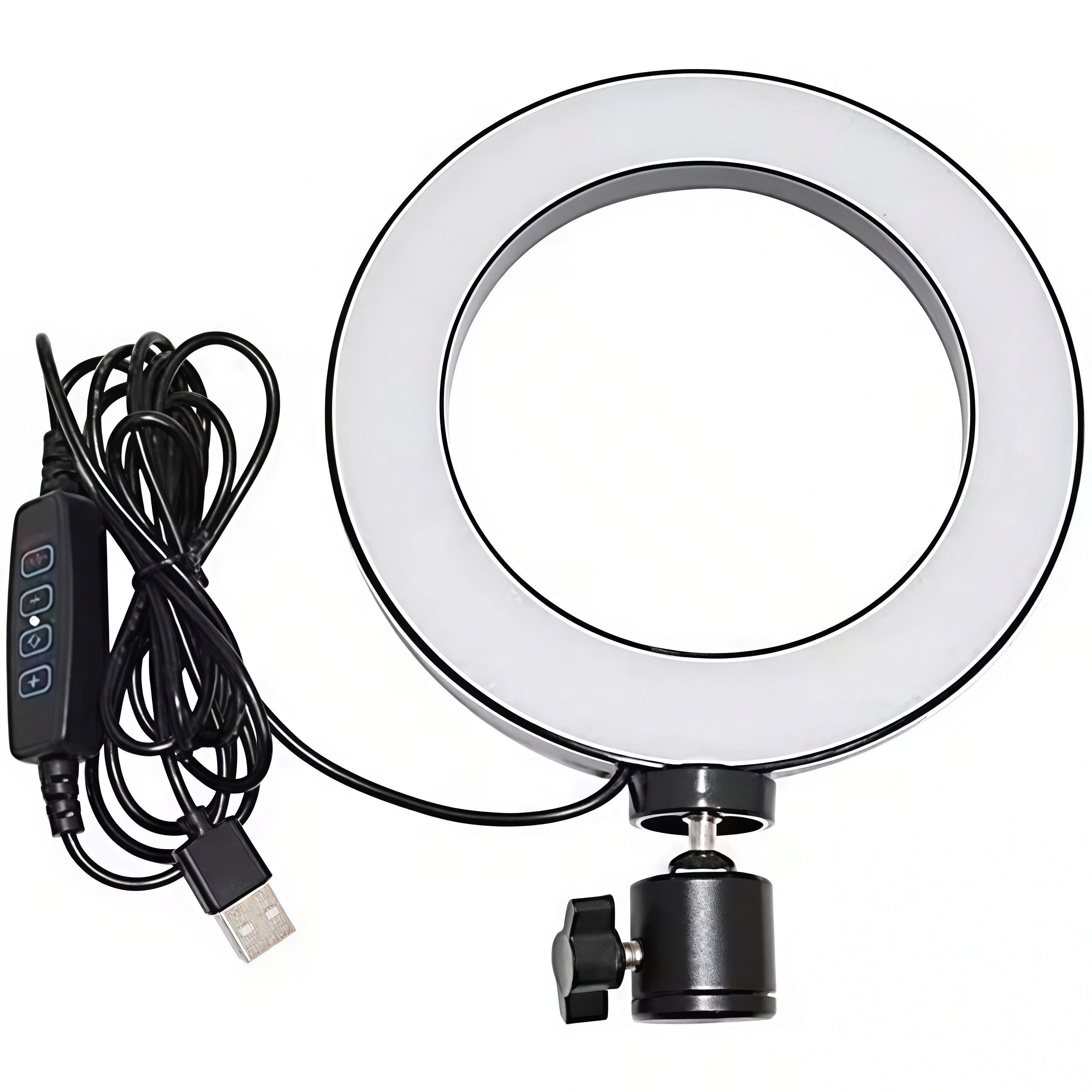 6 Inch Mini Selfie Ring Light  - огляд і ціна Webcam Ring Light