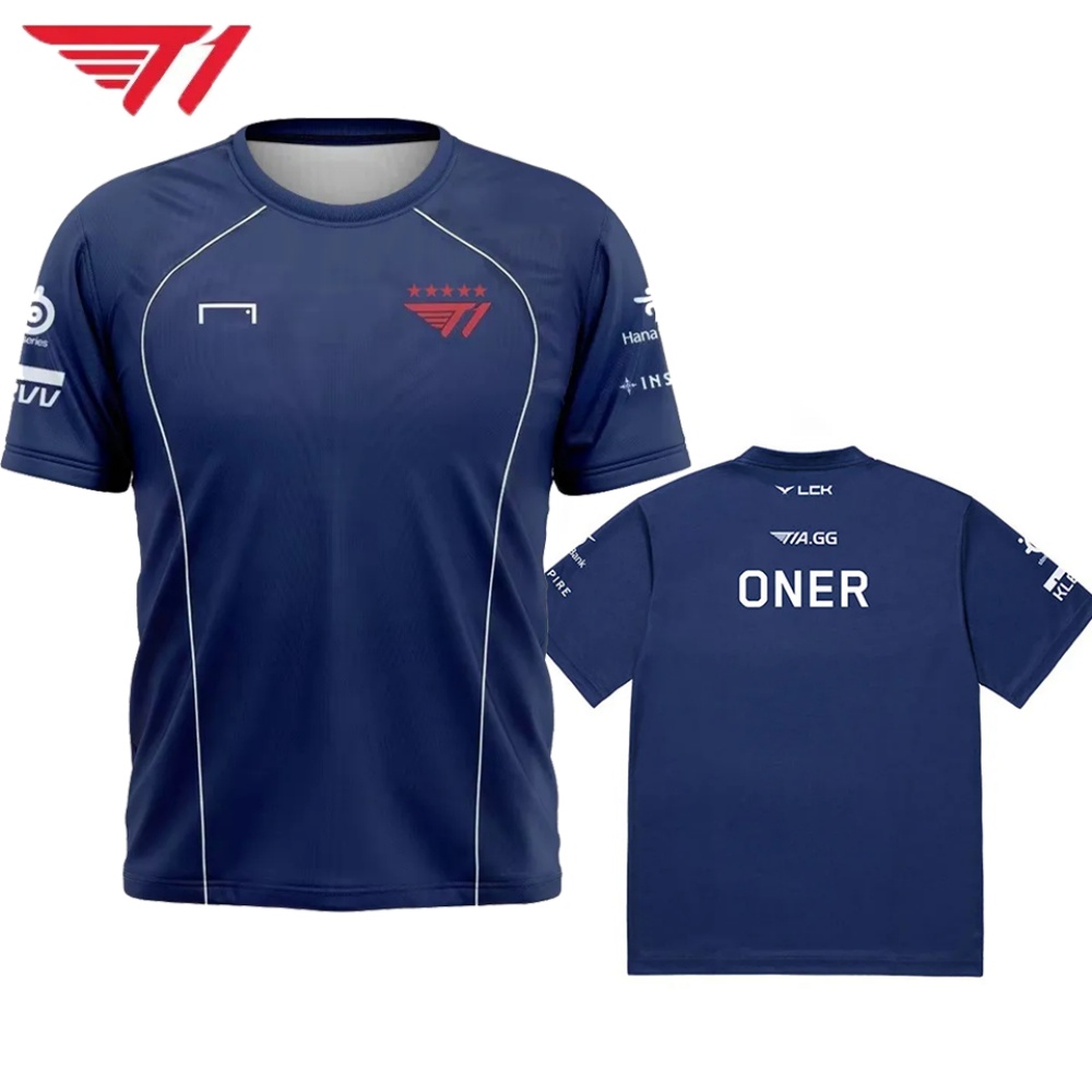 T1 Esports Jersey – Navy Blue  - огляд і ціна Esports Gaming Logos