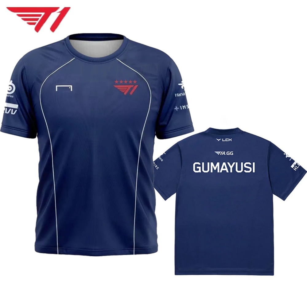 T1 Esports Jersey – Navy Blue  - огляд і ціна Esports Gaming Logos