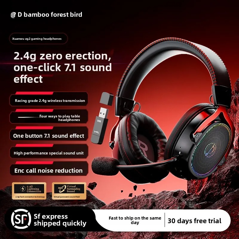 Zhulinniao Xuanwu ZG2 Headset  - огляд і ціна Esports Gaming Monitor