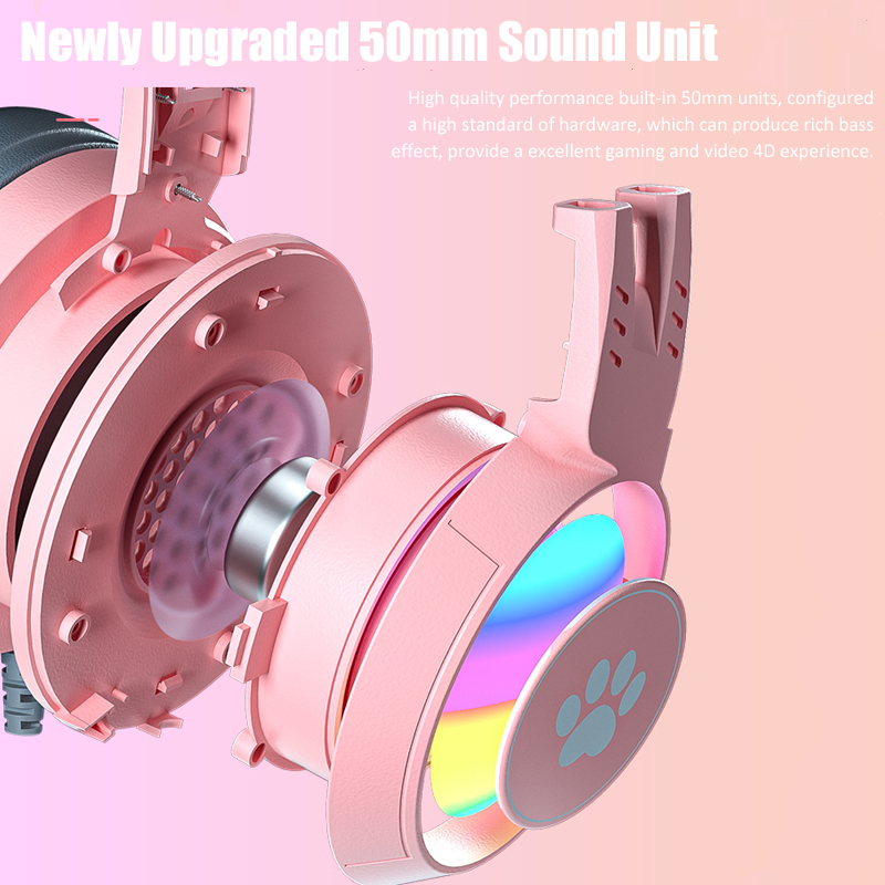 Cute Cat Ear Gaming Headphones - огляд і ціна Esports Gaming Monitor