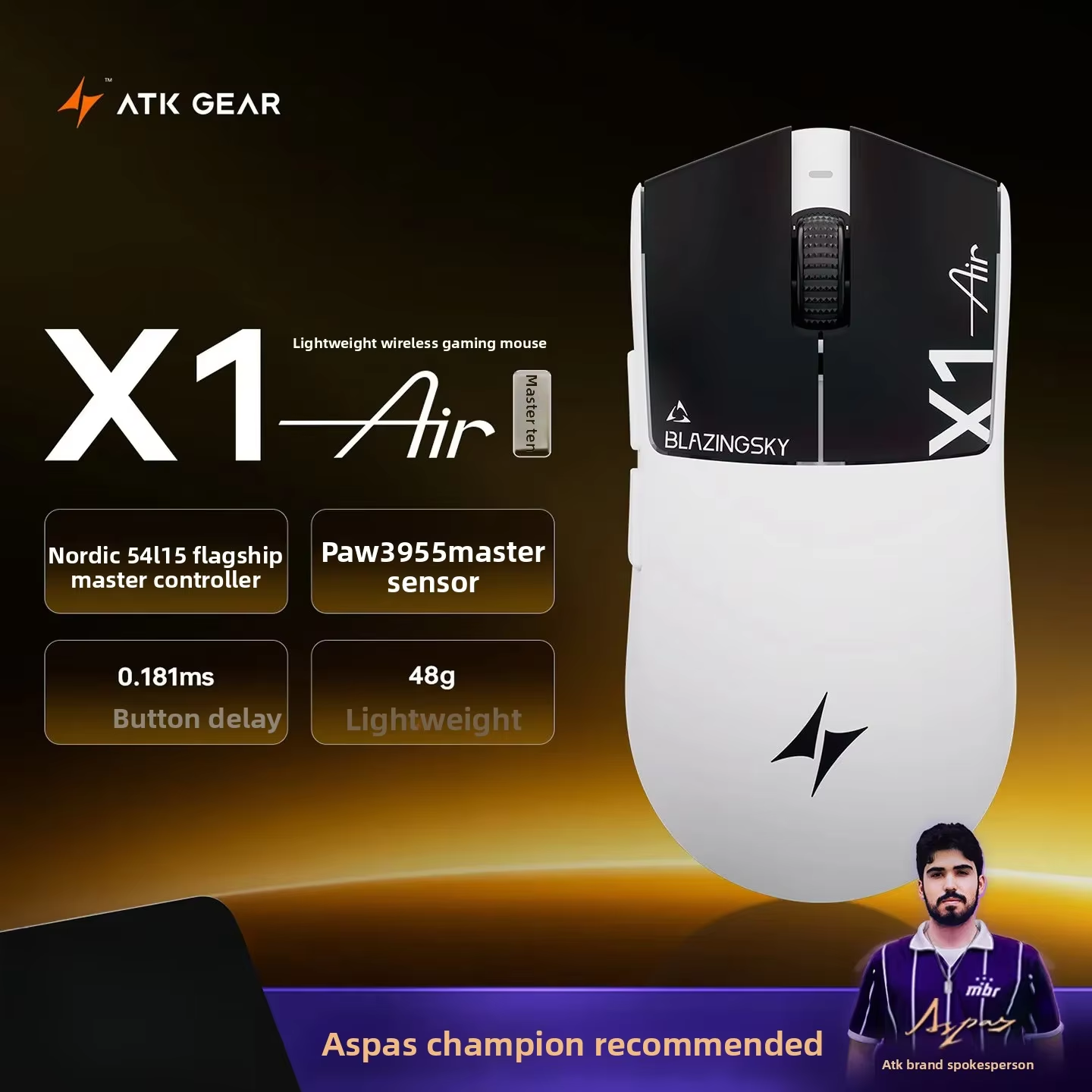 New ATK Blazing Sky X1 Air Ult - огляд і ціна Esports Gaming Pc