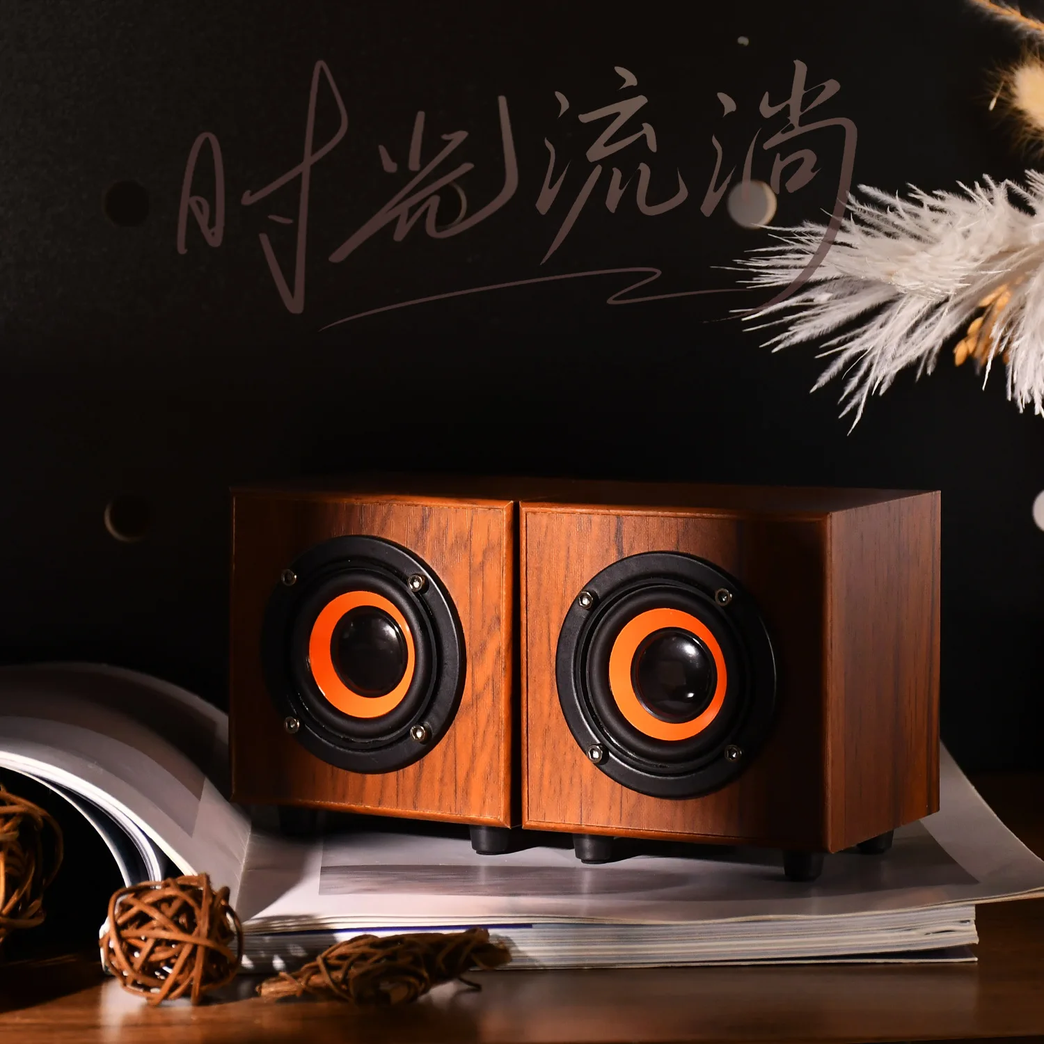 Wooden Vintage PC Computer Spe - огляд і ціна Gaming Speaker 2.1