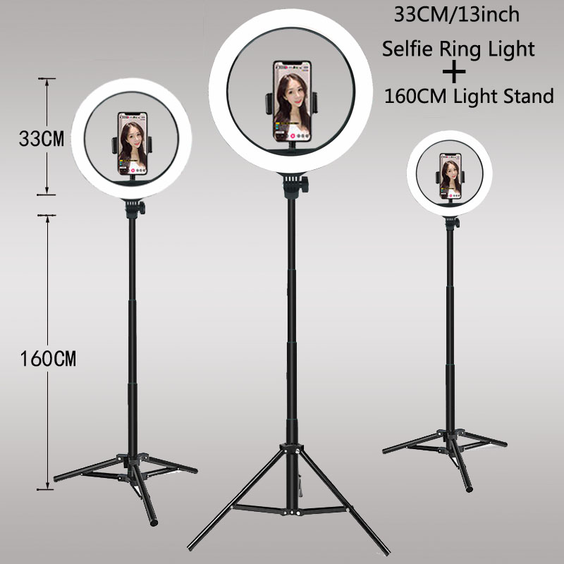 26 33CM Video Lights Dimmable  - огляд і ціна Webcam Ring Light