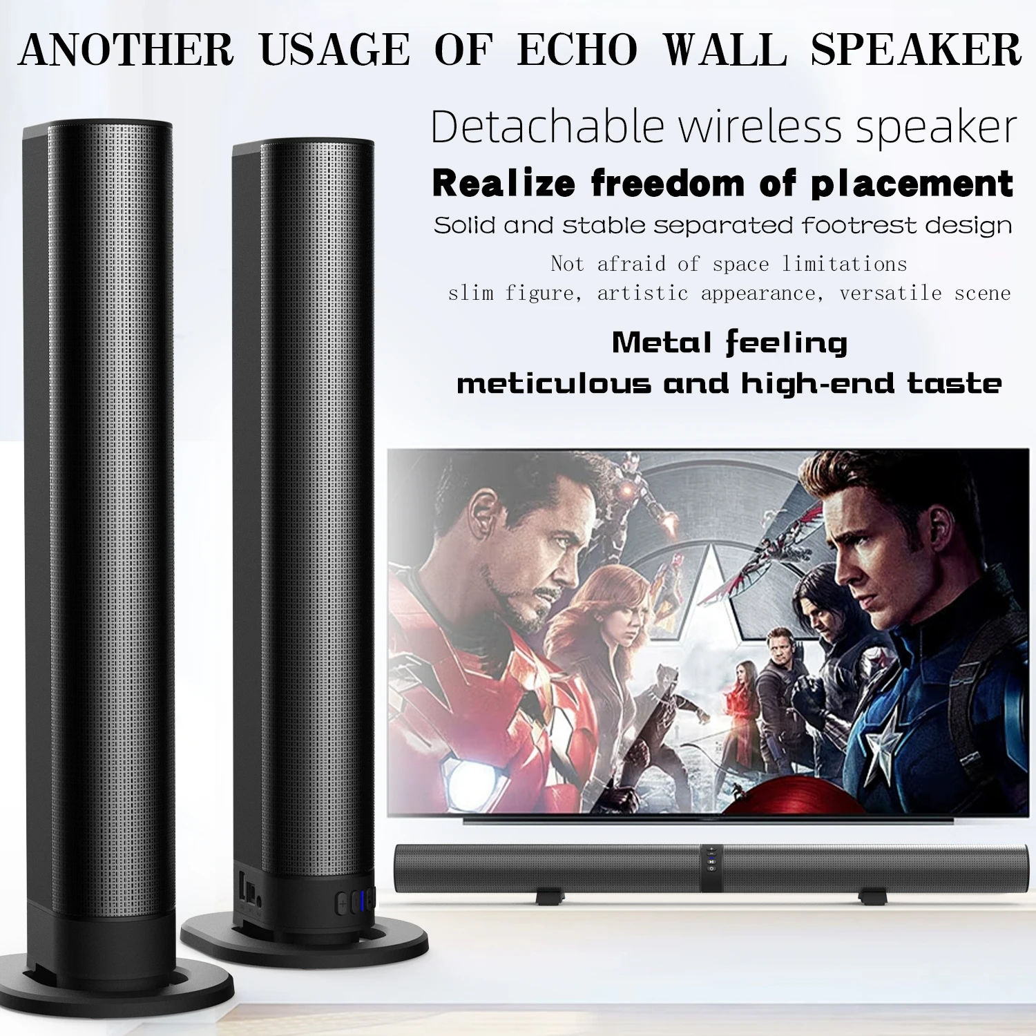 FM Soundbar TV Bluetooth Speak - огляд і ціна Gaming Speaker 2.1